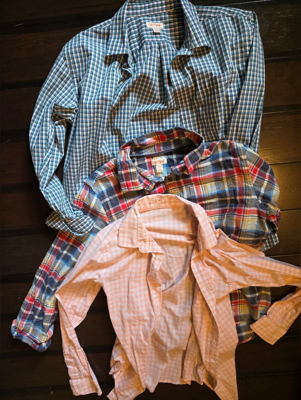 Youth Boys Cat & Jack Button Down Shirts